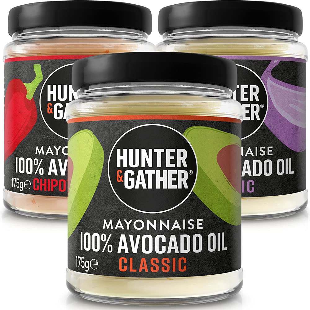 Hunter & Gather Avocado Oil Mayo Variety Pack – Keto & Seed Oil Free