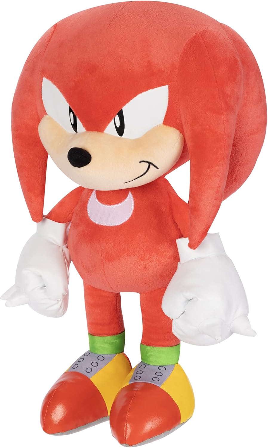 Snaps Sonic The Hedgehog Knuckles Jumbo 18-Inch Plush Stuffed Toy