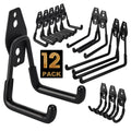 Heavy Duty Garage Hooks – 12 Pack Wall Mount Tool Storage