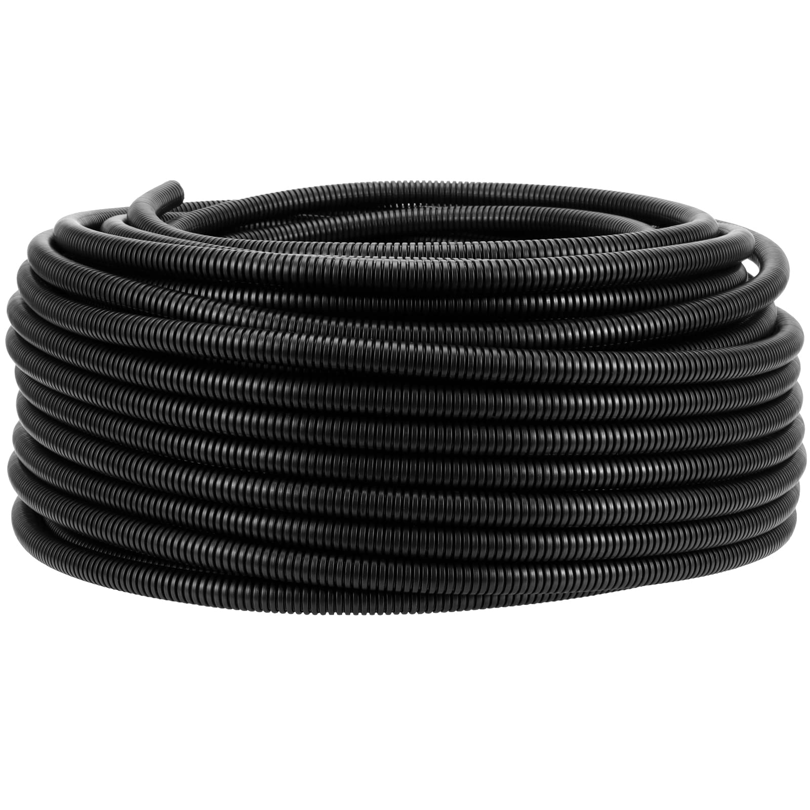 MUKCHAP 50M Flexible Corrugated Conduit Tube | 10mm ID Wire Protection