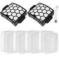 HEPA Filter Kit for Shark NV602UKT NV702 NZ690UKT - 6 Pack