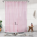 Barossa Design Extra Long PEVA Shower Curtain Liner | 72 x 78 Inch