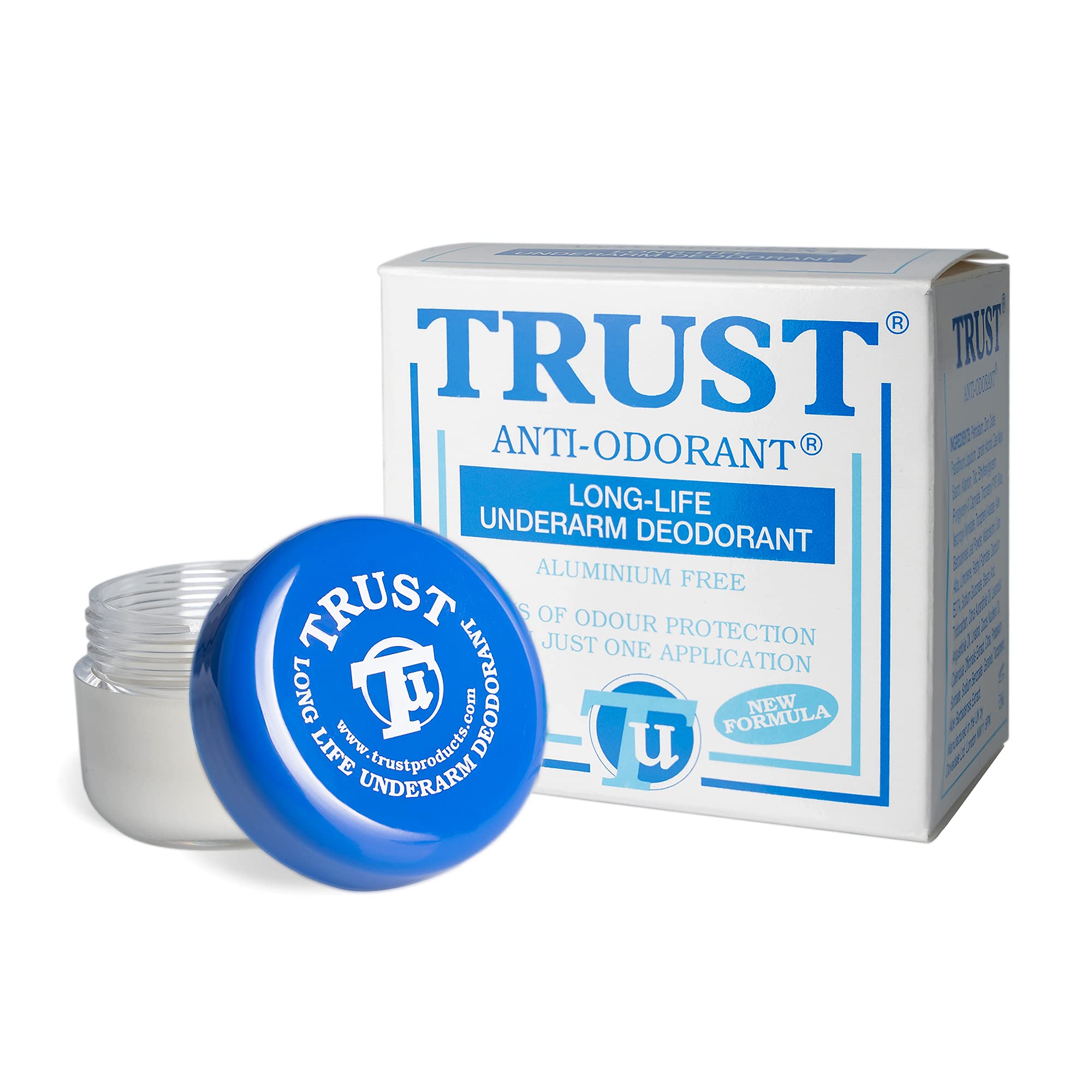 Trust Underarm Deodorant – Aluminum Free Long-Lasting Herbal Formula