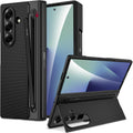 Miimall Samsung Galaxy Z Fold 7 Case with S Pen, Kickstand & Screen Protector