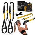 THYSOL Suspension Trainer Pro Xtreme Straps | Home Gym Sling Trainer Set