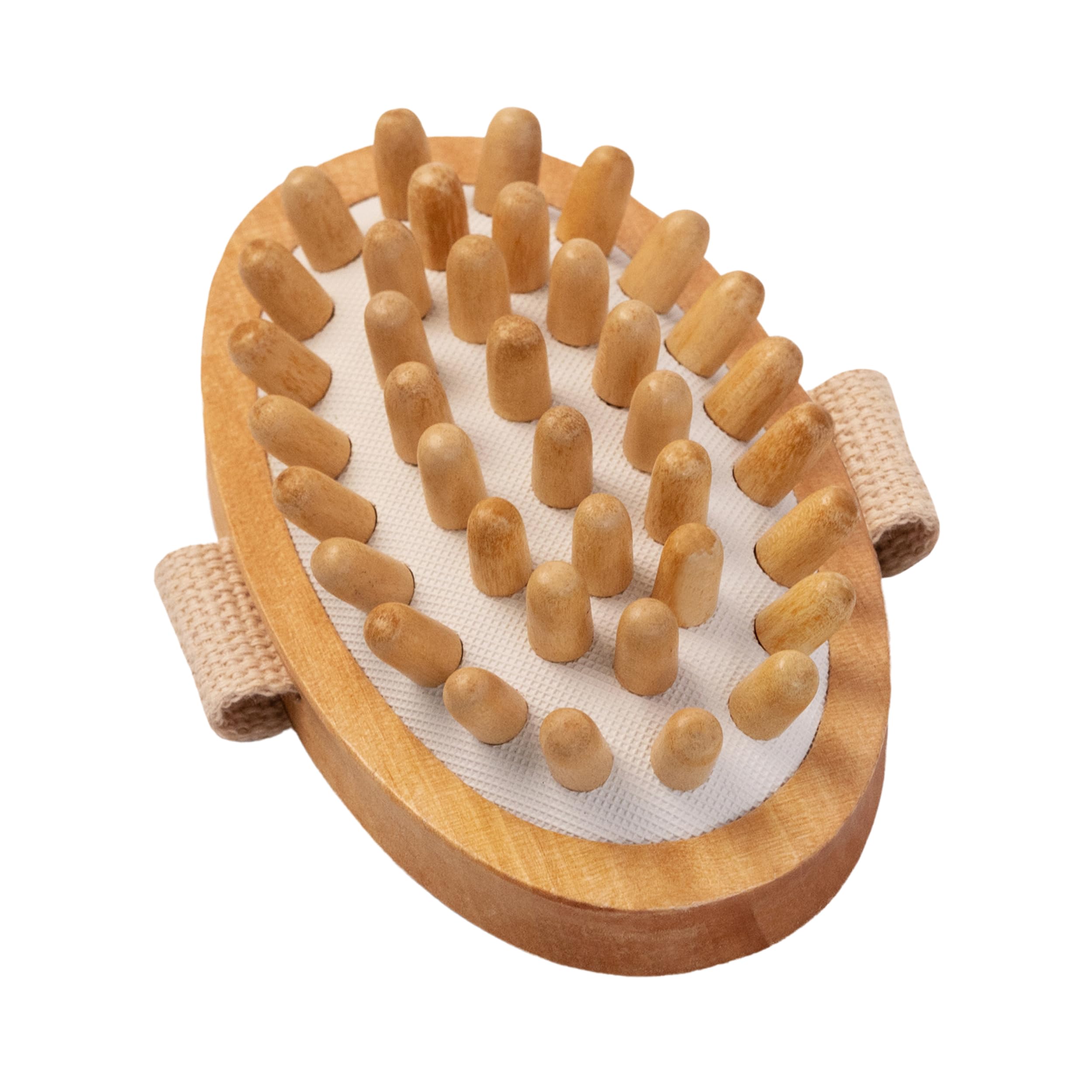 Eco Bath London Cellulite Hand Brush – Natural Wooden Skin Massager