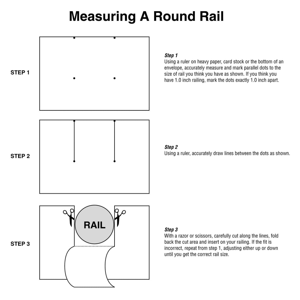 Magma Kettle Grill Round Rail Mount – Stainless Steel 7/8" or 1"