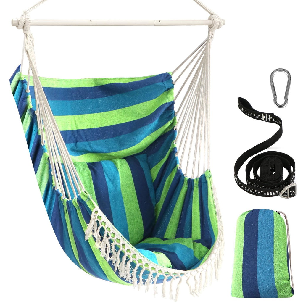Chihee Hammock Chair Hanging Swing | 500lb Capacity Steel Spreader Bar