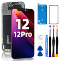 DTD iPhone 12 / 12 Pro Screen Replacement Kit - Full HD LCD Digitizer