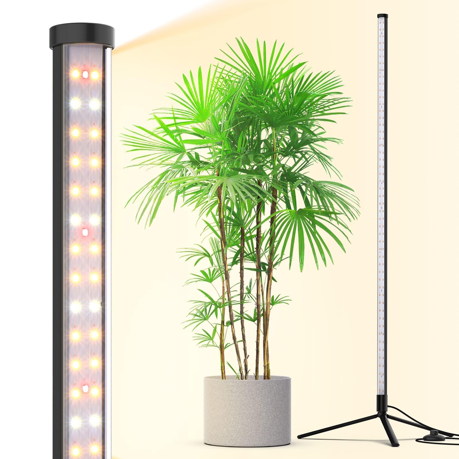 Barrina T10 Full Spectrum LED Grow Light - 42W Vertical Floor Plant Lamp