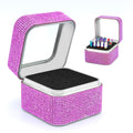 Ankey Rhinestone Nail Drill Bit Holder – 30 Hole Aluminum Organizer Case