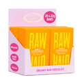 Raw Halo Dark Chocolate & Salted Caramel Vegan Bars - 20 x 22g Organic