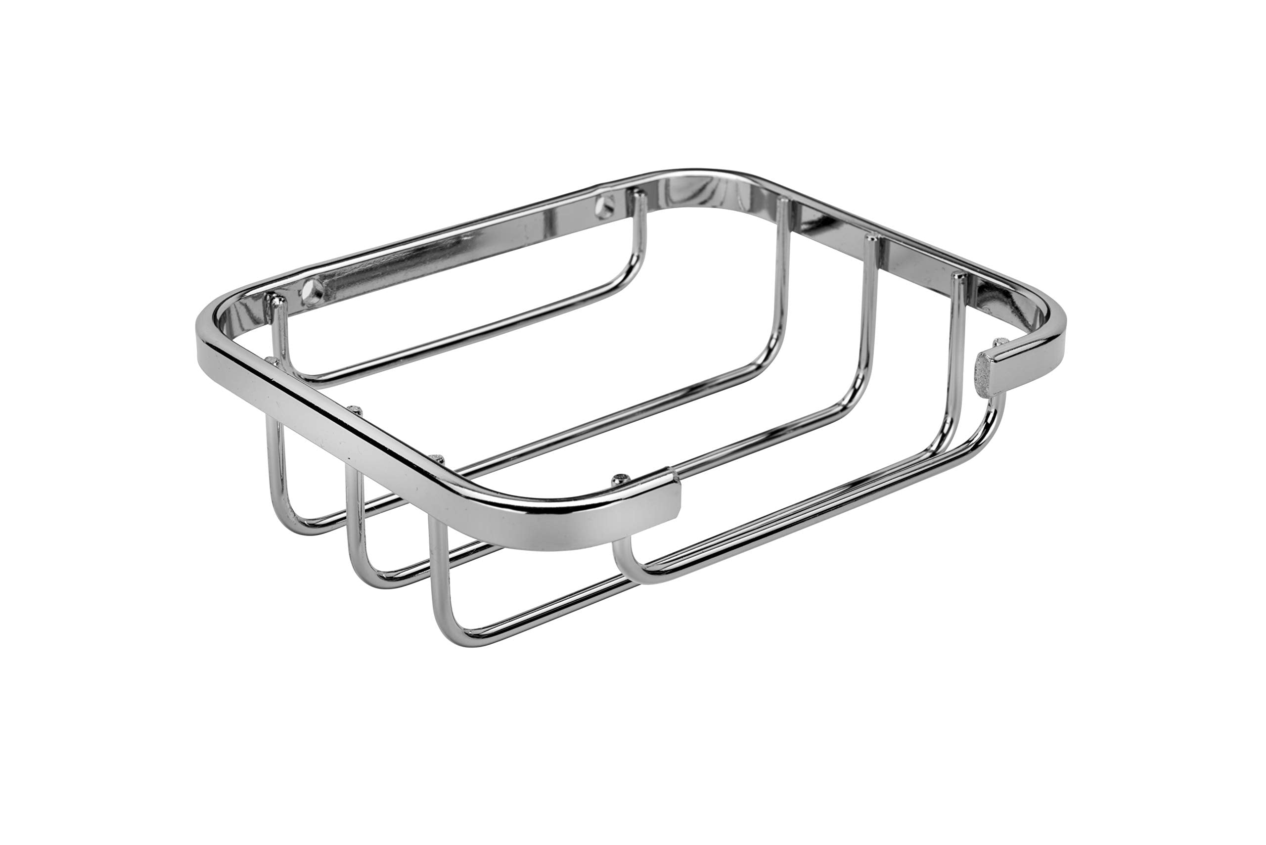 Croydex Chrome Plated Mild Steel Wire Soap Dish | 5 Year Rust Free