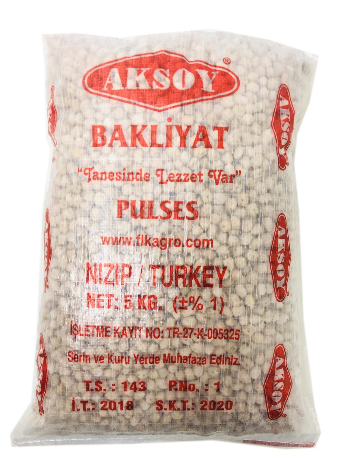 Aksoy Premium Dry Chickpeas – 5KG Bulk Plant Protein by Jolof Store