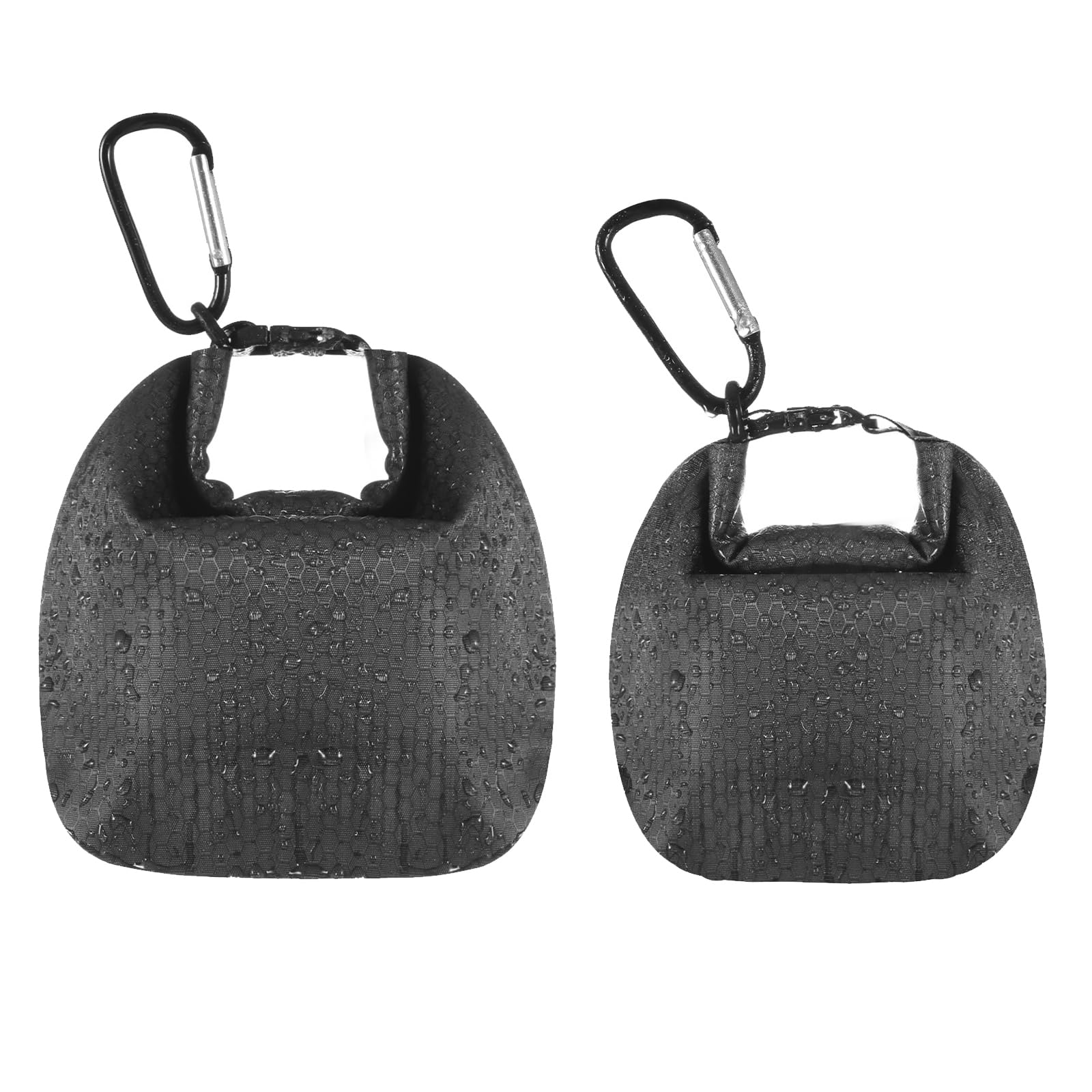 Travel Soap Bag – 2 Pack Waterproof Leak Proof Case (Grey)