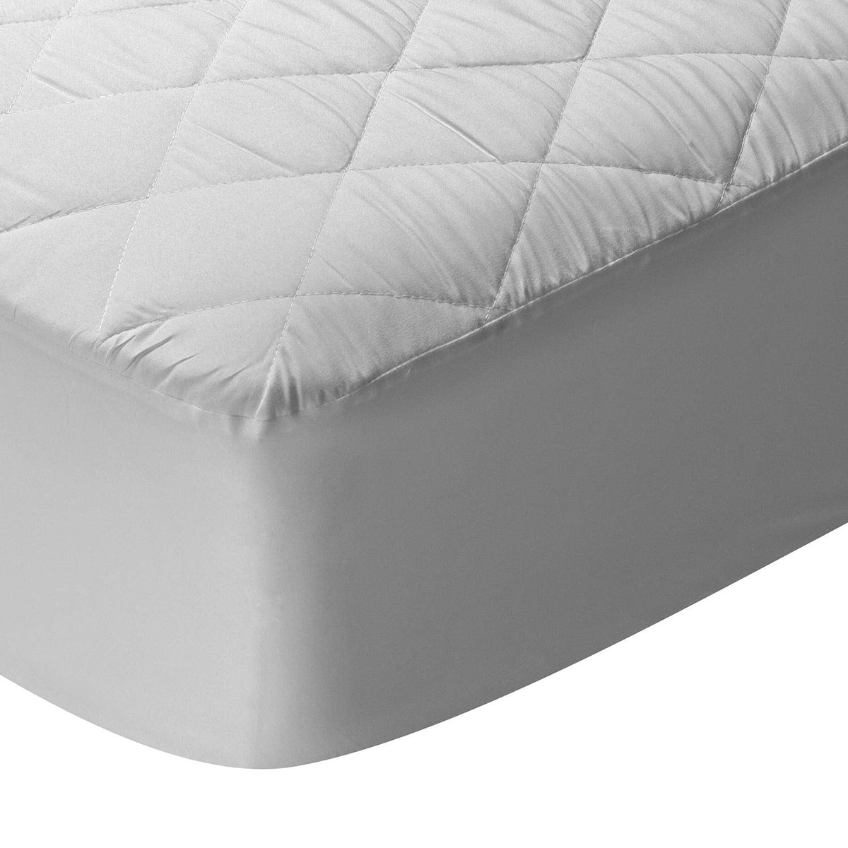 Pikolin - Quilted Fibre Mattress Protector – Waterproof, white Cama 90-90 x 190/200 cm white