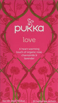 Pukka Herbs Love Organic Herbal Tea – Chamomile & Rose – 80 Tea Bags