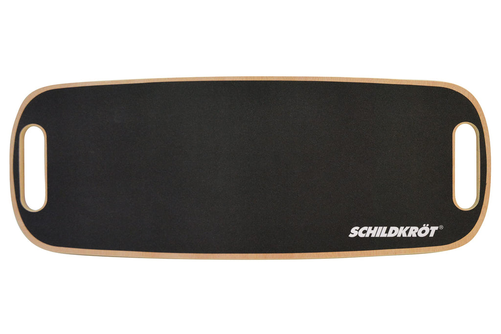 Schildkröt Wooden Balance Board - Non-Slip Real Wood Fitness Trainer