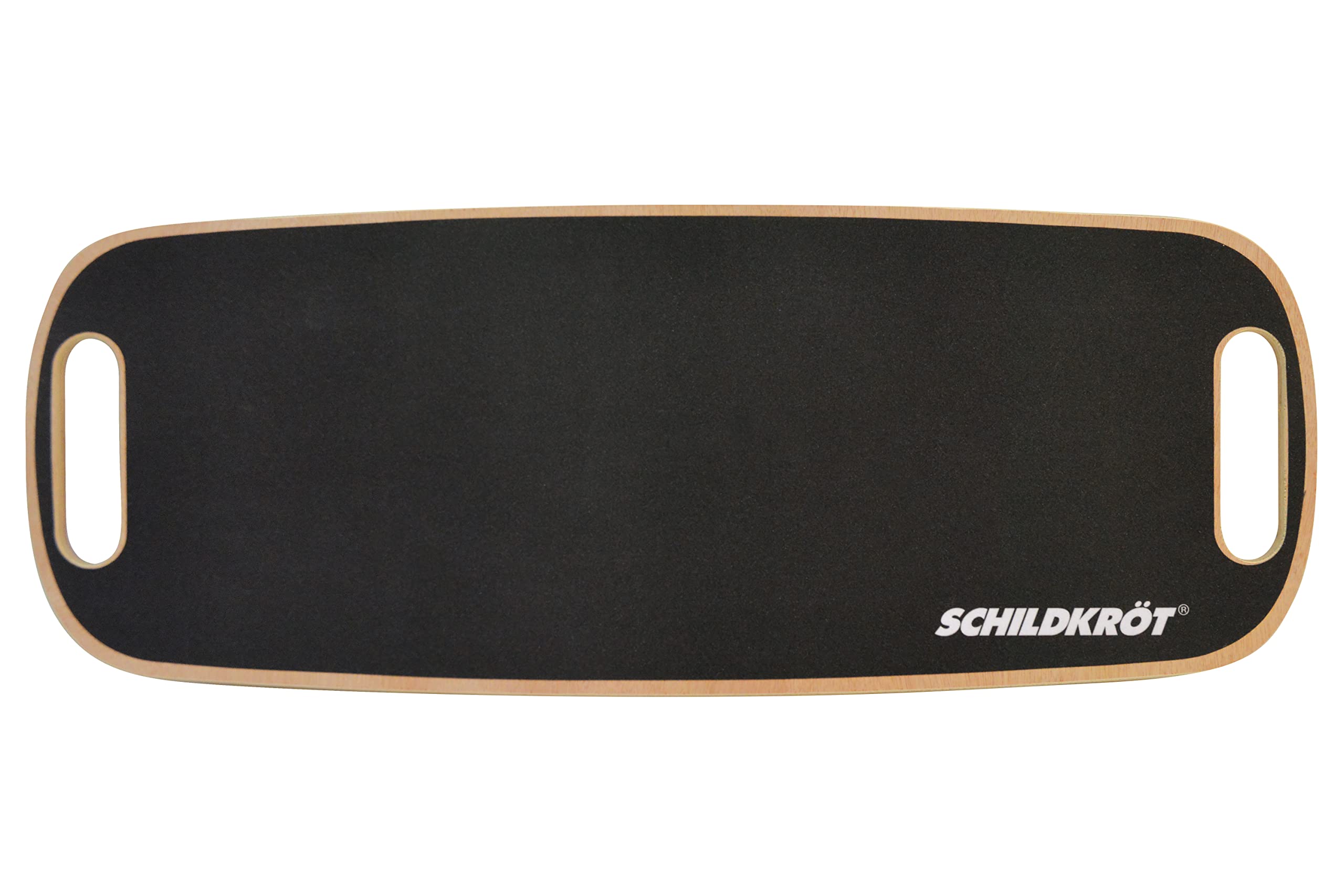 Schildkröt Wooden Balance Board - Non-Slip Real Wood Fitness Trainer