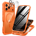 seacosmo iPhone 17 Pro Max Privacy Case – Magnetic Full Body Cover