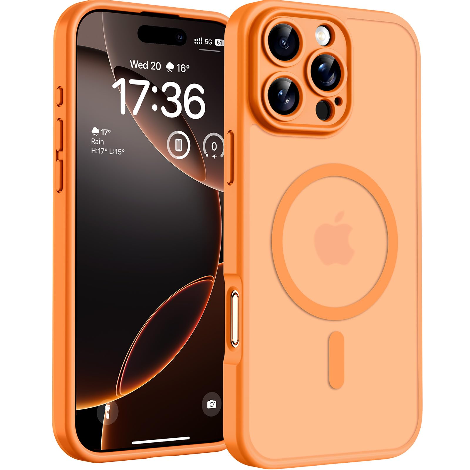 TOCOL iPhone 16 Pro Magnetic Case | Military Grade Shockproof Cover