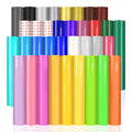 KATIMI Permanent Adhesive Vinyl Bundle - 35 Pack 12x12 PVC Sheets for Cricut