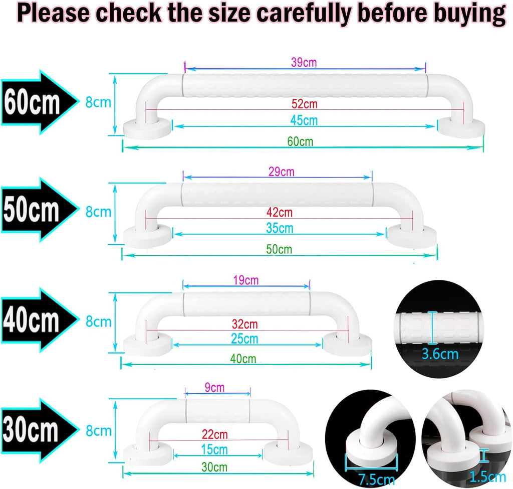 Massive Discounts Non-Slip Stainless Steel Bathroom Grab Rail Support