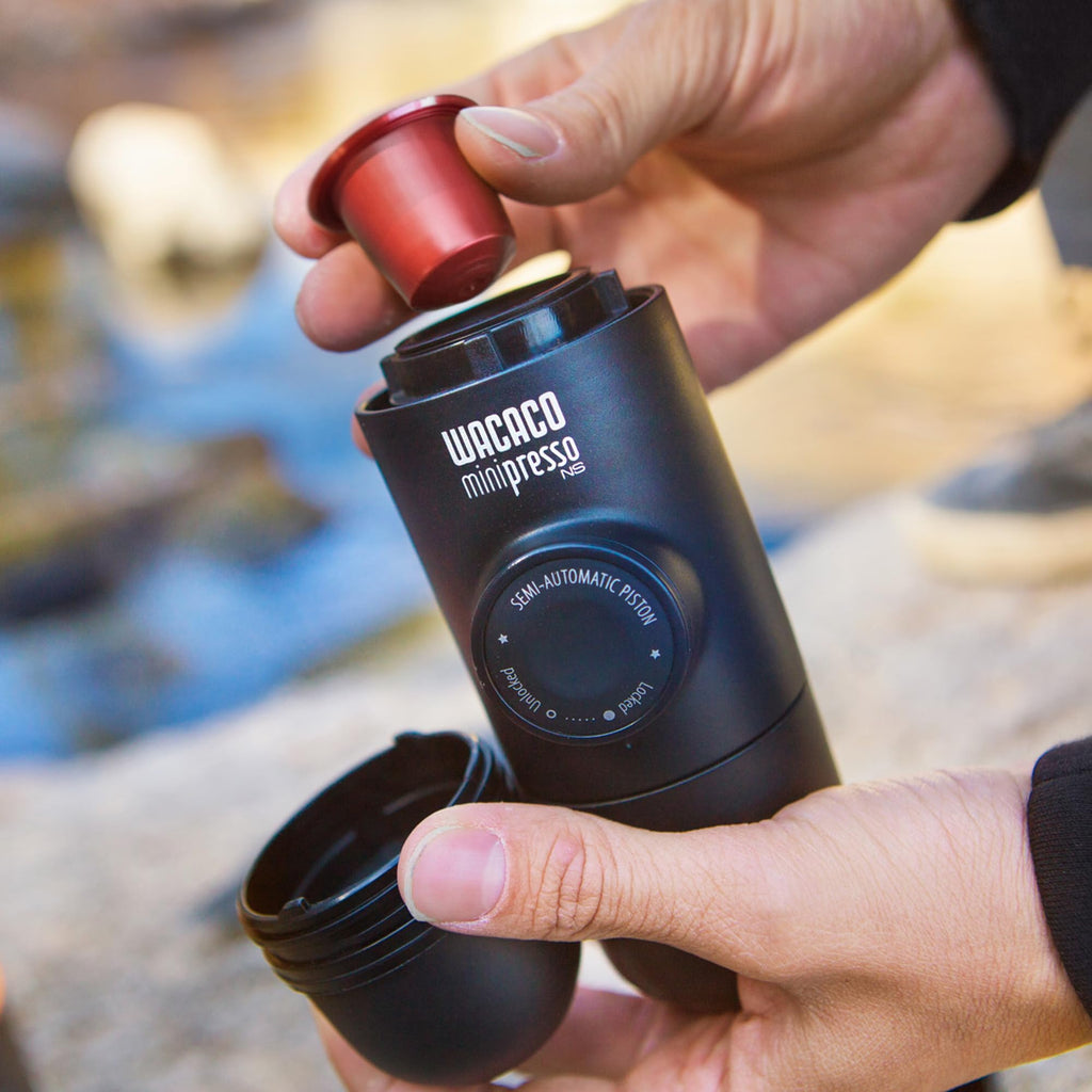Wacaco Minipresso NS | Portable Espresso Machine for Nespresso Capsules