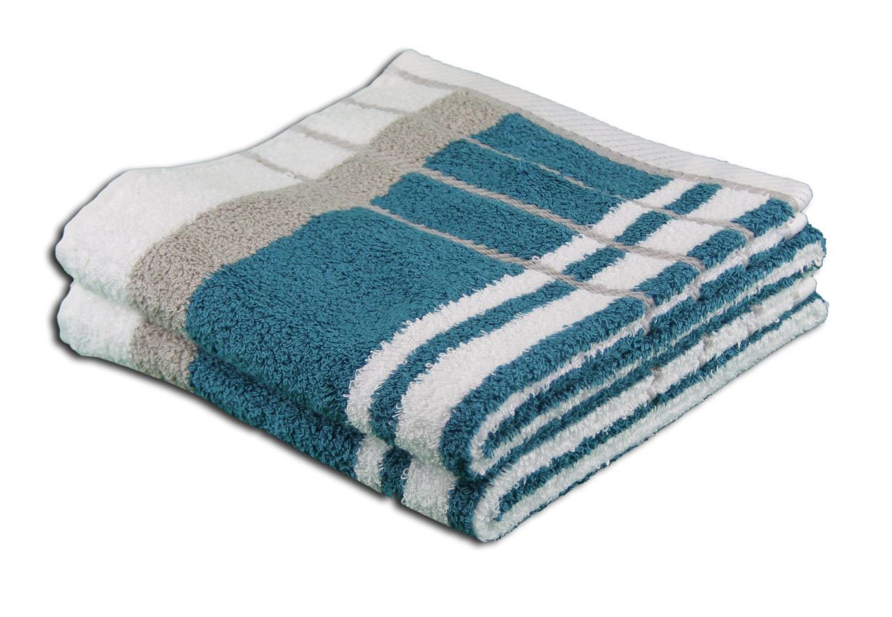 Gözze Berlin Beach Towel – 100% Cotton Striped Terry – 70x140cm Beige