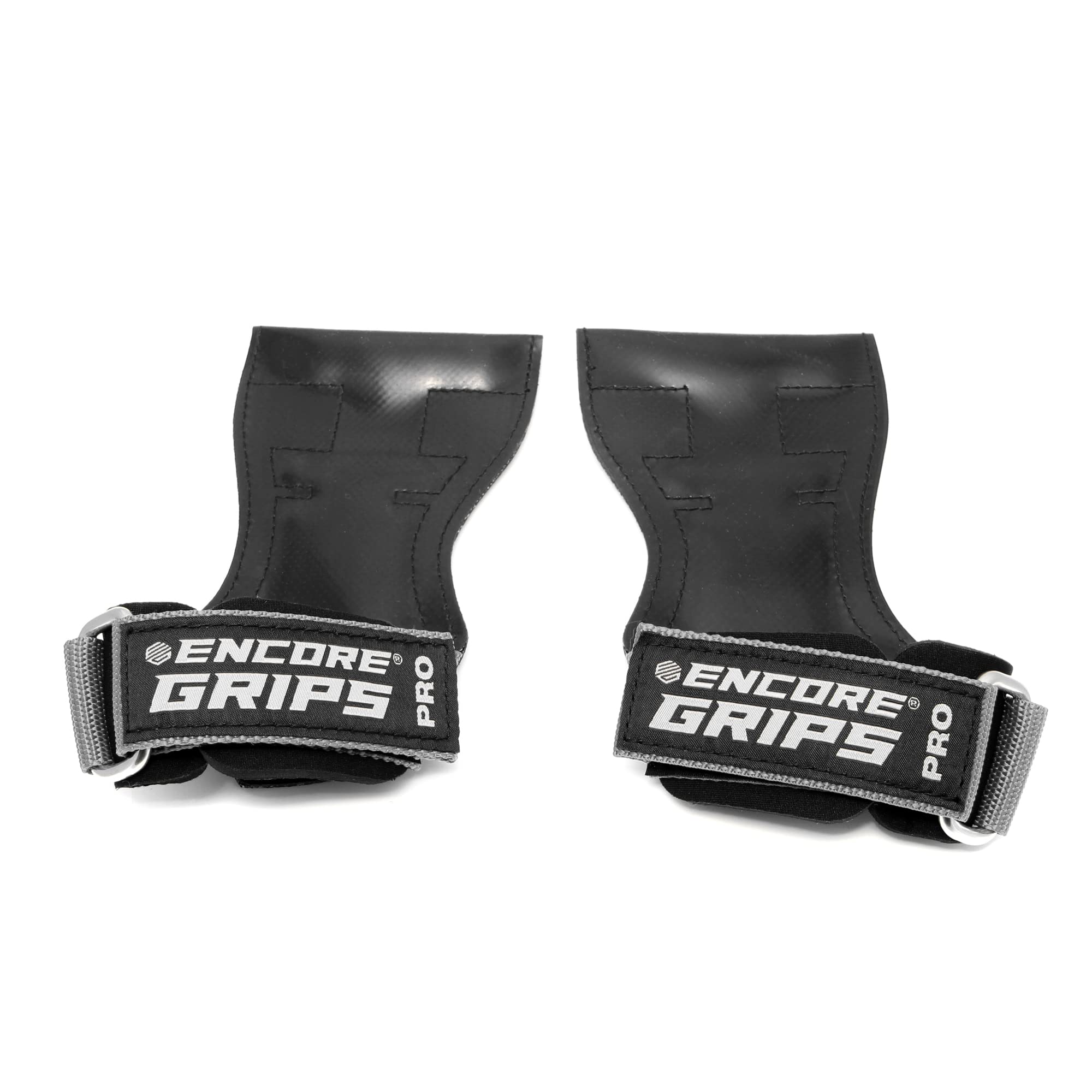 Encore Grips Lifting Straps – Rubber Weightlifting Wrist Support Pair