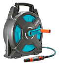 GARDENA Classic Hose Box 15 Set – 15m Compact Reel for Camping & RV