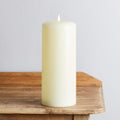 Lights4fun TruGlow 30cm LED Flameless Chapel Candle | Ivory Wax