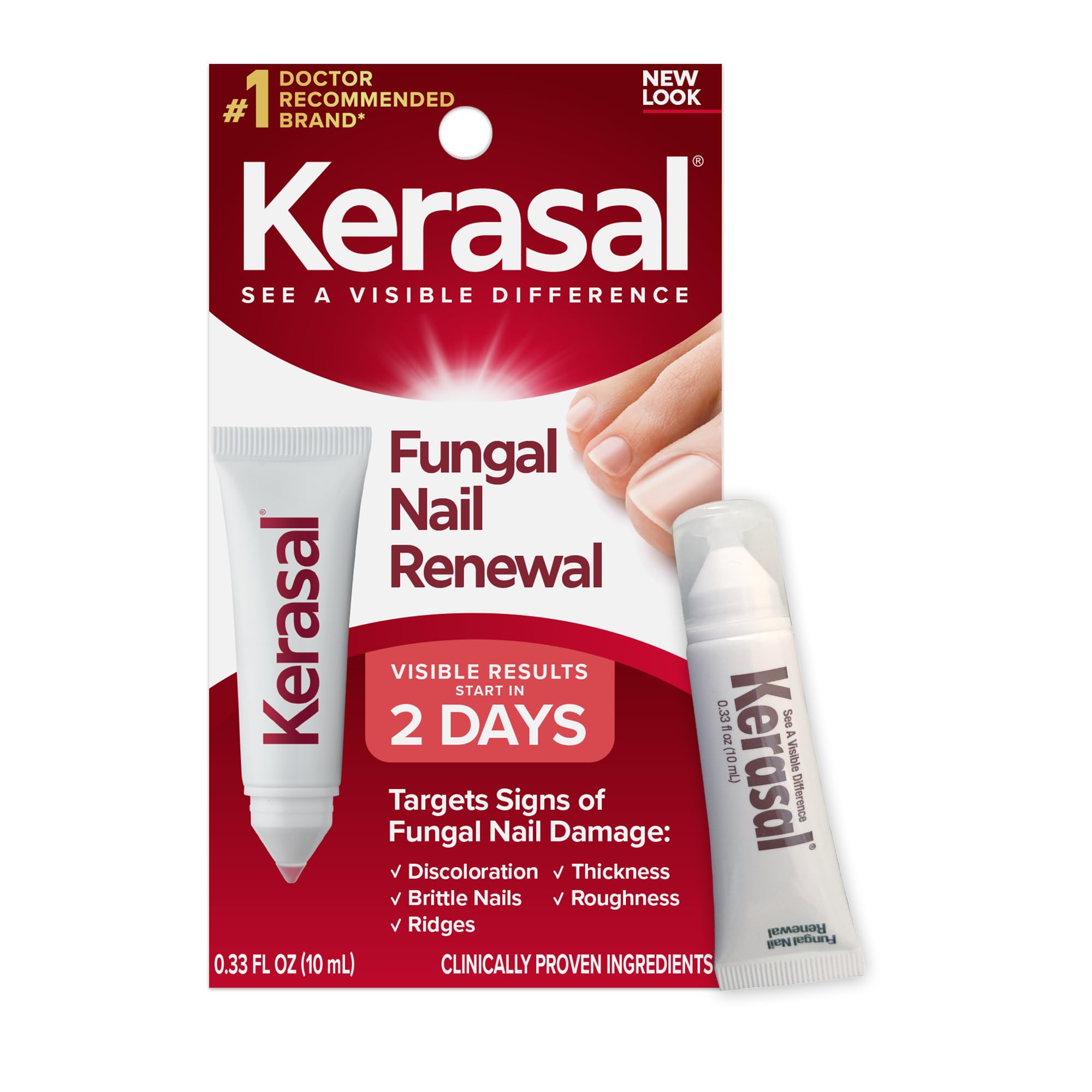 Kerasal Fungal Nail Renewal Treatment - 10ml Repair for Damaged Nails