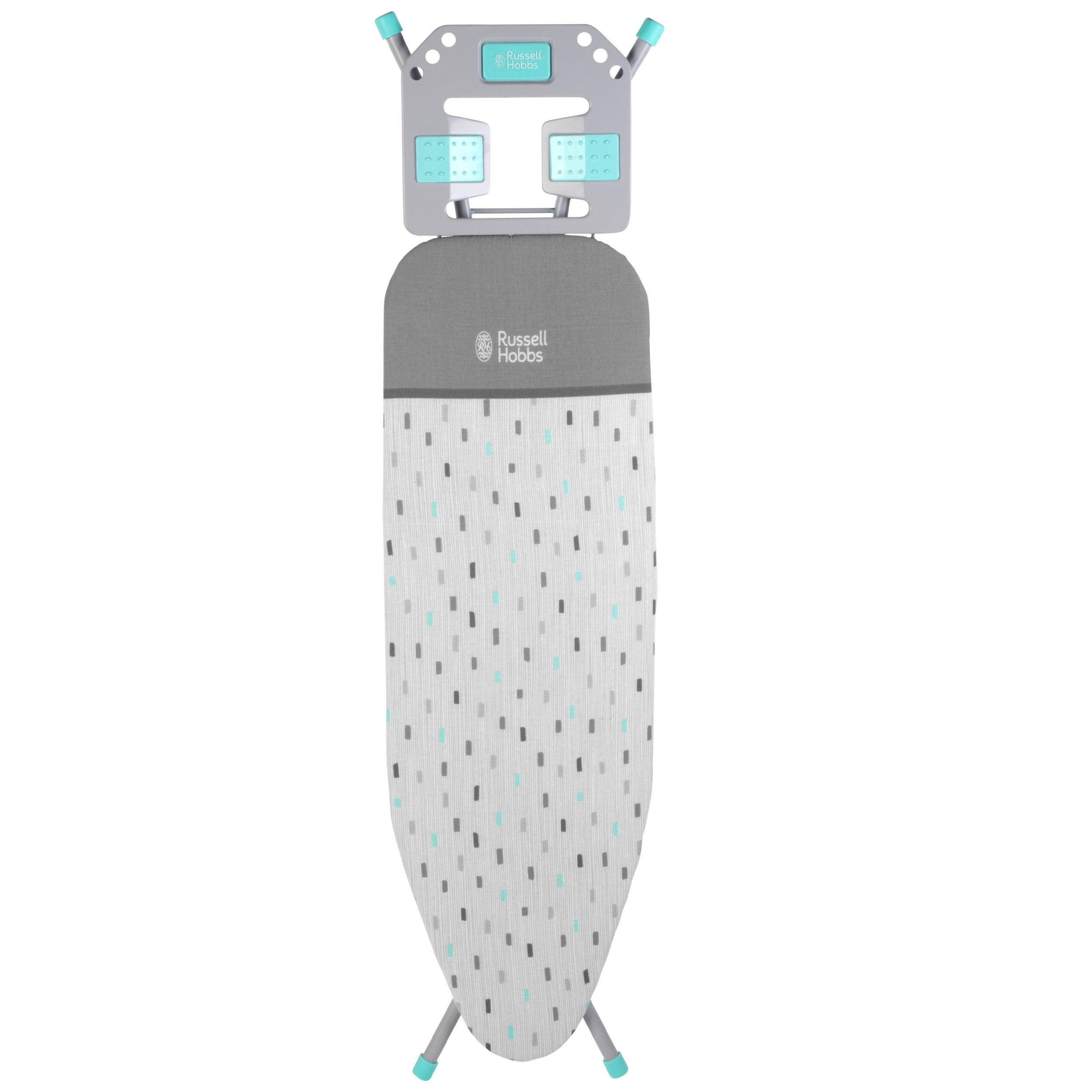 Russell Hobbs Collapsible Ironing Board – Foldable Table with 7 Heights