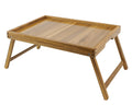 VaeFae Acacia Wood Bed Tray - Folding Breakfast Table and Laptop Desk