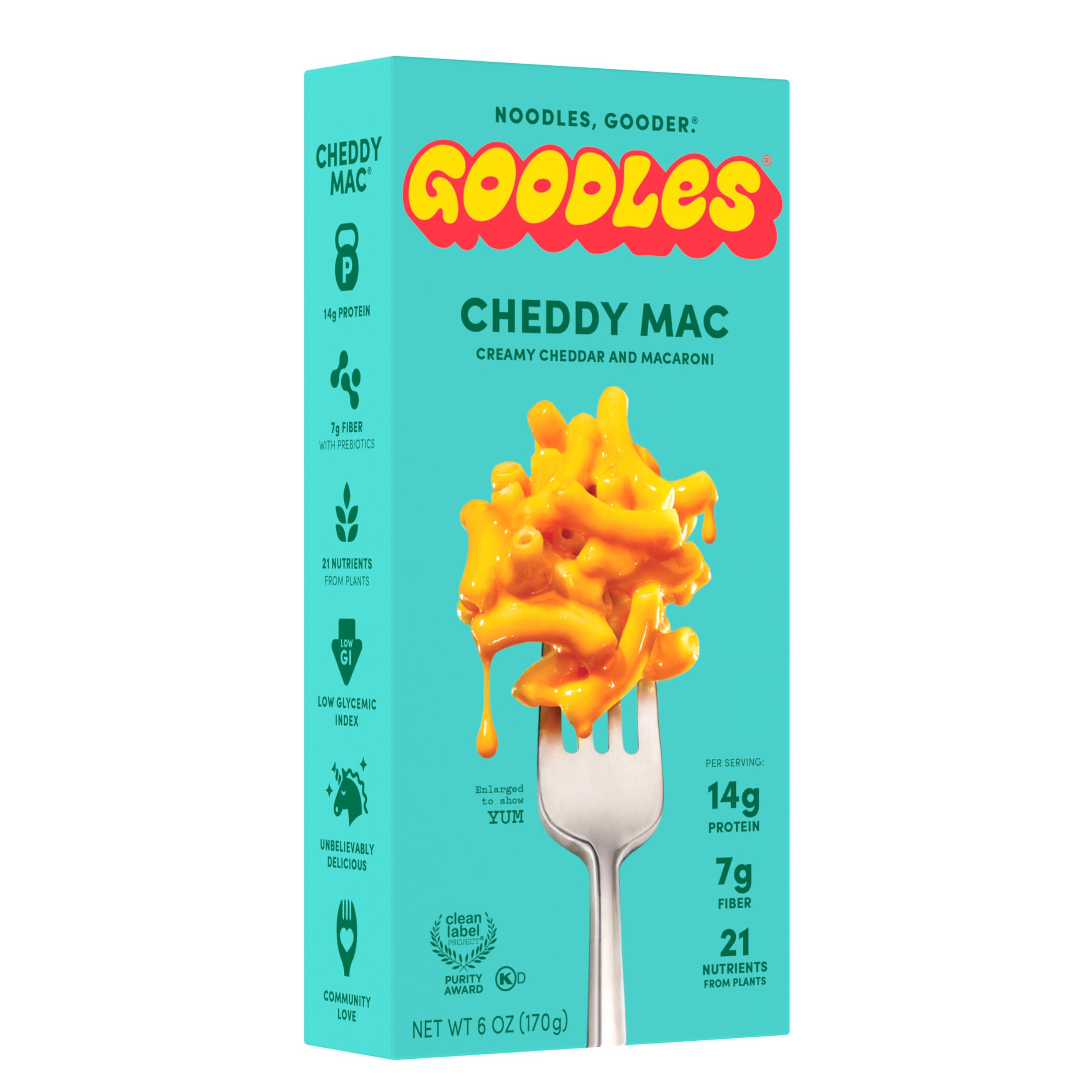 Goodles Mover & Shaker Cacio E Pepe Protein Mac & Cheese - 6oz