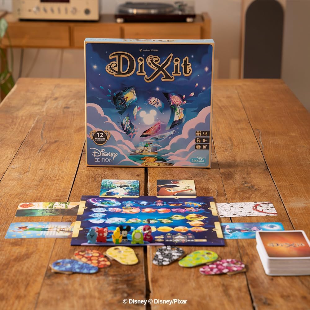Dixit: Disney Edition Board Game – Creative Storytelling Family Game