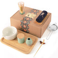 Artcome Japanese Matcha Tea Set | 10-Piece Bamboo & Ceramic Kit