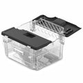 11L Sous Vide Container with Integrated Lid and Rack – Black