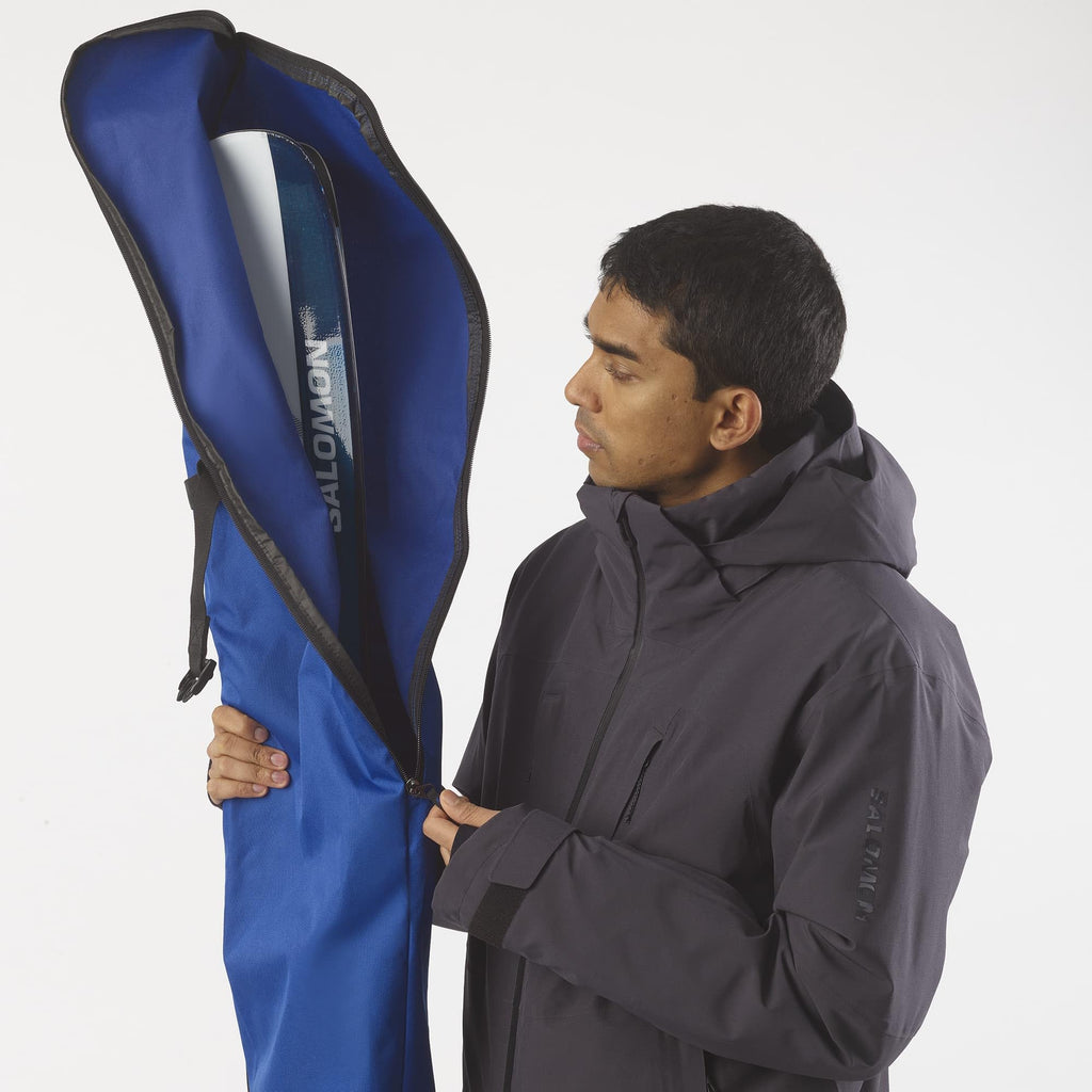 Salomon Original Adjustable Ski Bag | 160-210cm | Durable Blue Case