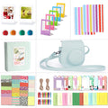 Riosin Instax Mini 12 Accessories Kit – Case, Album & Filters, Mint Green