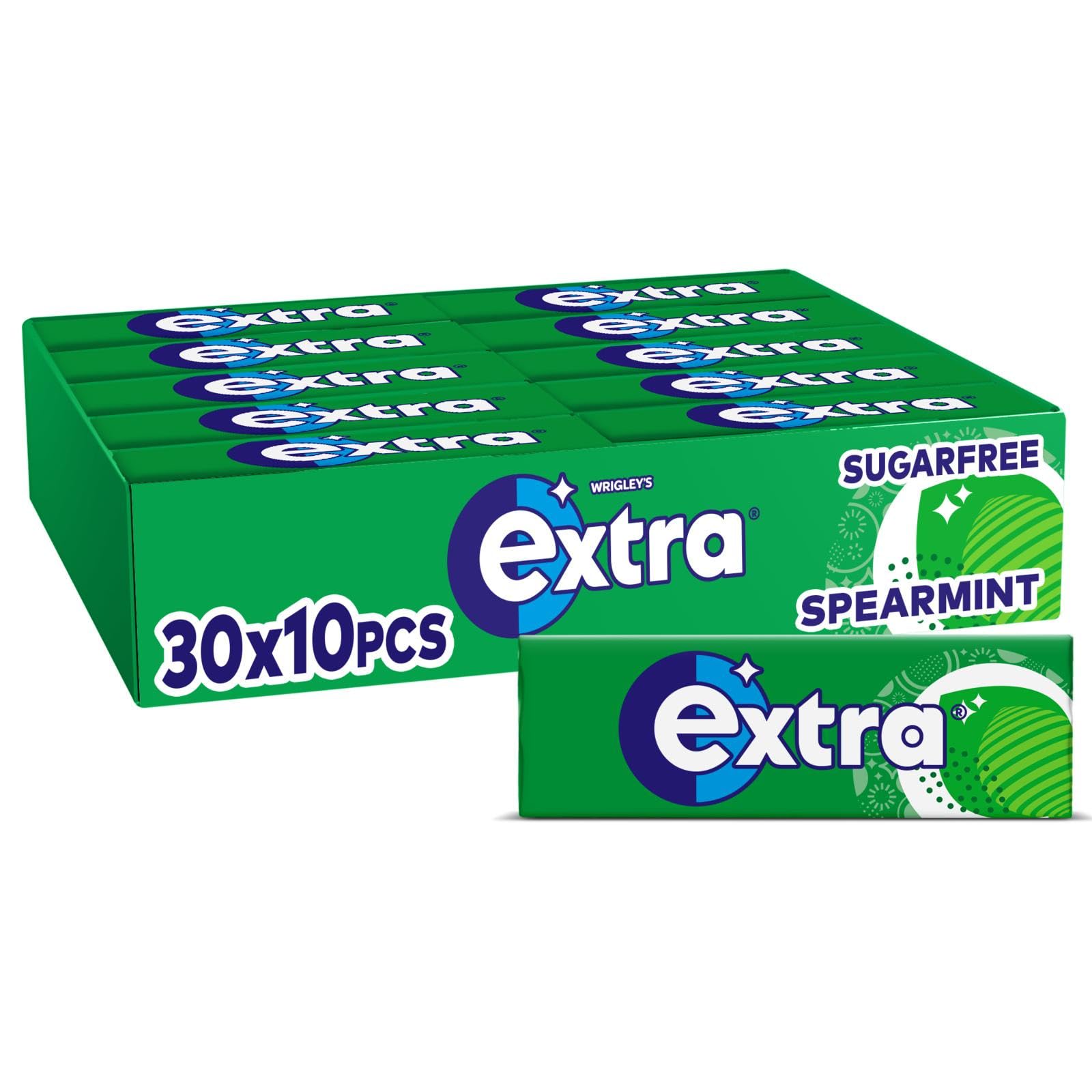 Wrigley's Extra Spearmint Sugar Free Chewing Gum Bulk Pack – 300 Pieces