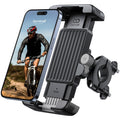 Lamicall Foldable Bike Phone Holder – Universal Handlebar Mount, Gray