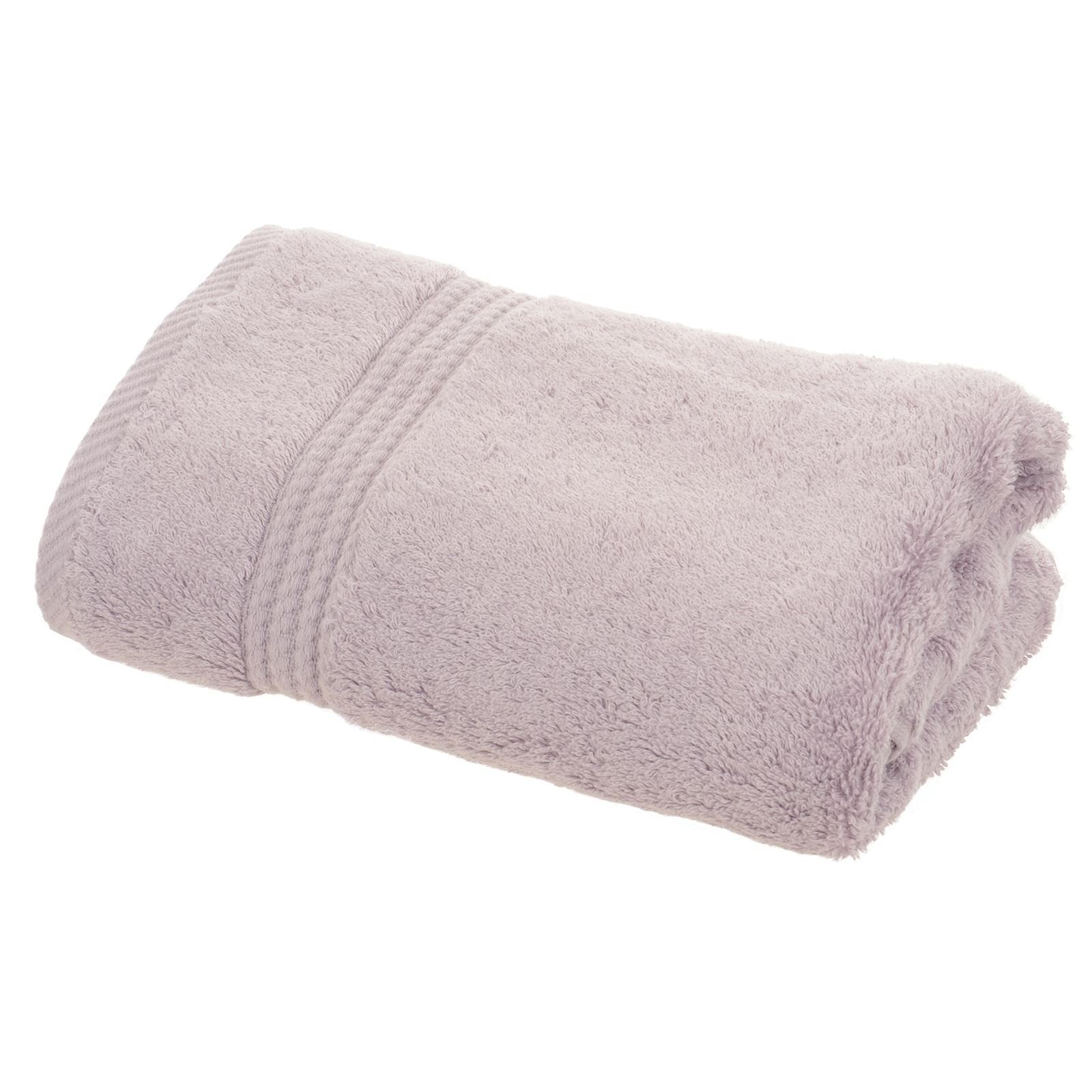 Bamboo Bliss Lilac Luxury Hand Towel – 600gsm Bamboo Cotton, 50x100cm