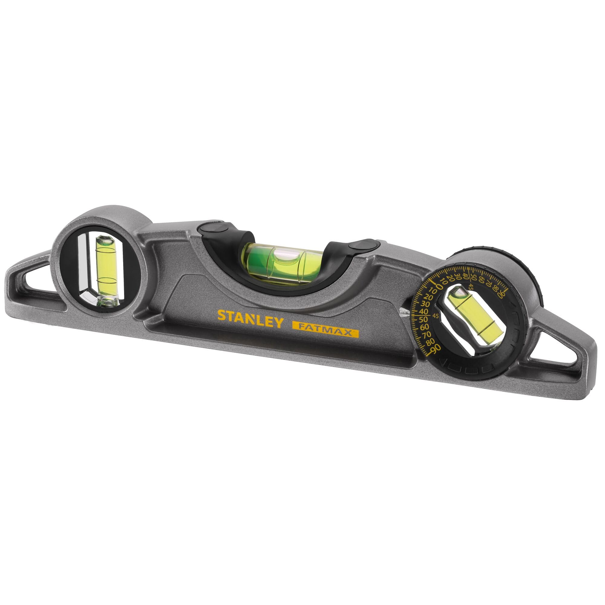 Stanley Magnetic Torpedo Level – Heavy Duty Aluminium 25cm Spirit Level