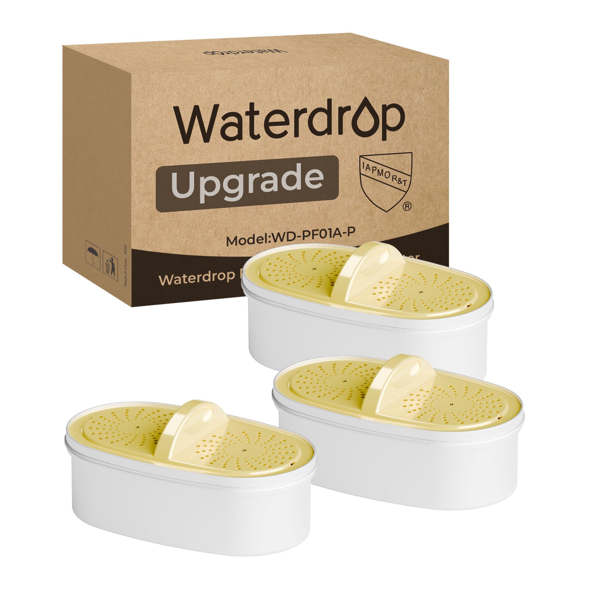 Waterdrop WD-PF01A-P Replacement Water Filter Cartridges | NSF Certified