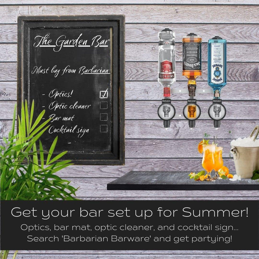 MillyAnne London Barbarian Wall Mounted Spirit Dispenser | 3-6 Bottle