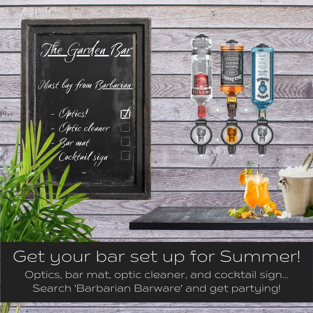 MillyAnne London Barbarian Wall Mounted Spirit Dispenser | 3-6 Bottle