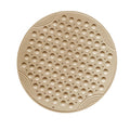VSUSN Round Non-Slip Shower Mat – 55cm PVC Bathtub Mat with Suction Cups