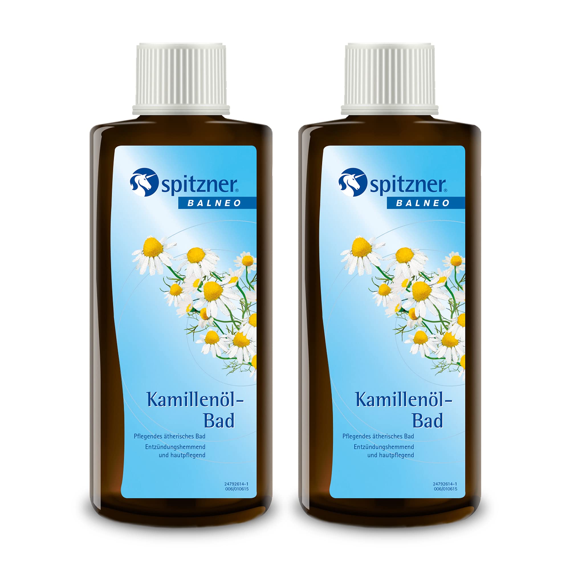 Spitzner Camomile Oil Bath Soak – Anti-Inflammatory Herbal Care (2 x 190ml)